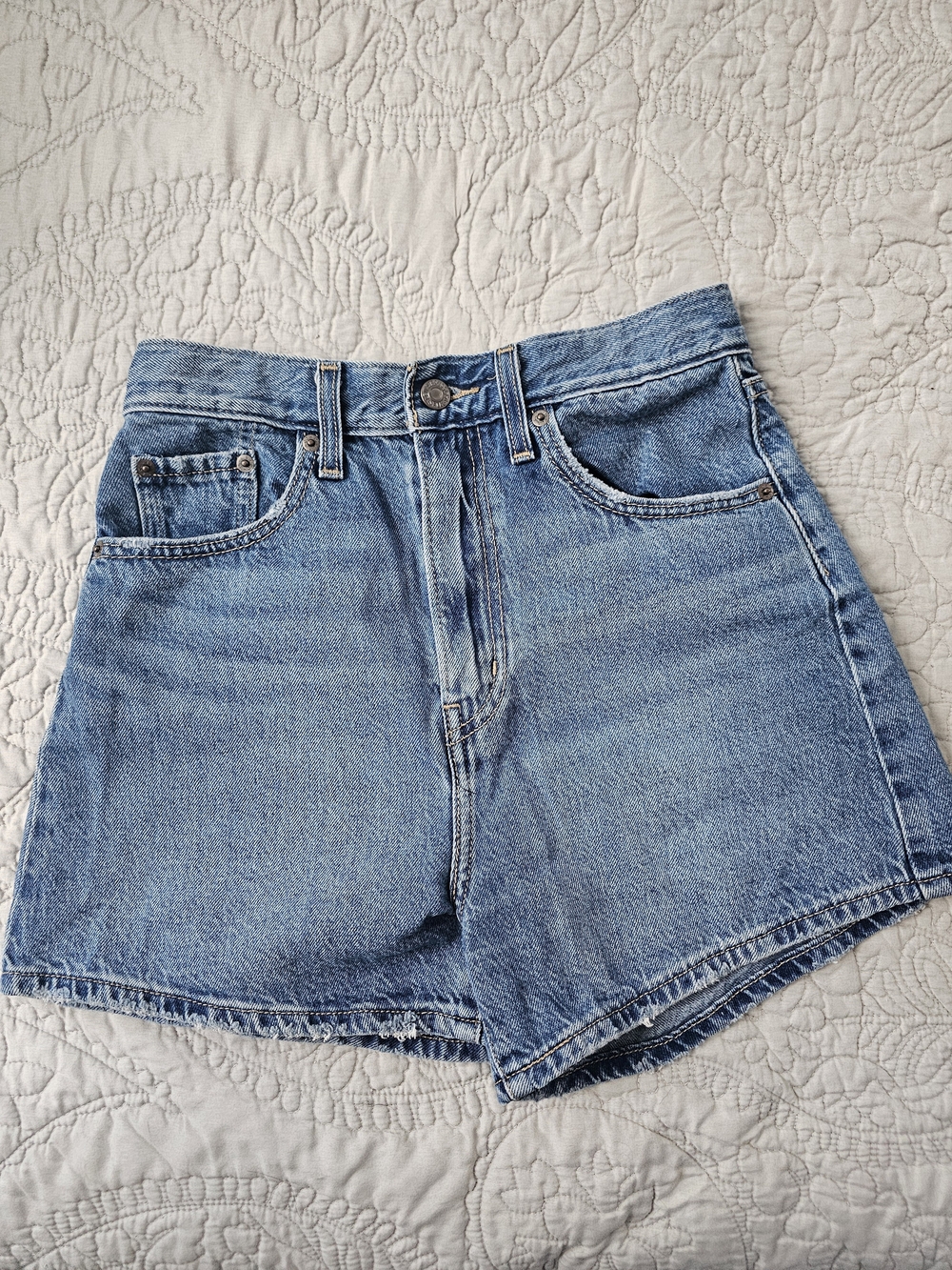 Levi's High-Rise Denim Shorts